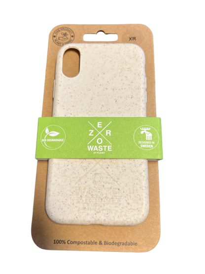 iPhone XR eco phone case white