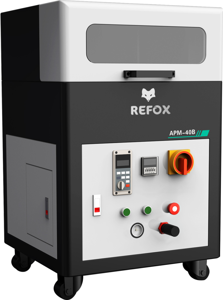 REFOX APM40B Automatic Grinding & Polishing Machine 4 Slots Recycletroop Sweden