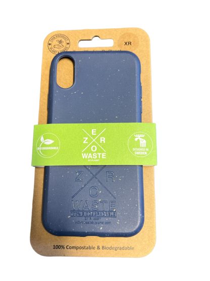 iPhone XR eco phone case blue