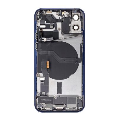 iPhone 12 Back Housing Premium - Complete Small Part Blue