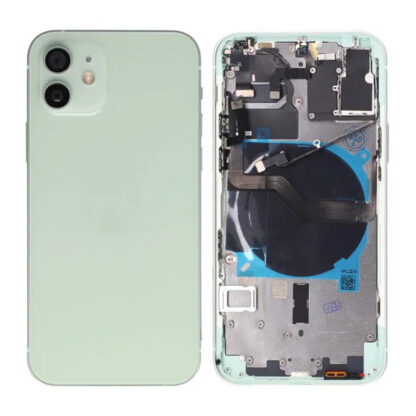 iPhone 12 Back Housing Premium - With SEMI Small Parts - Green